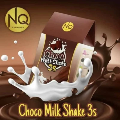 Choco Milkshake 3S / NanyQish Choco Milk Shake 3S / NQ Coklat Milkshake 3S / NQ Creamy Latte / Weight Loss, Slimming & Diet Chocolate Drinks by NQ Nanyqish (17 sachets) - Original HQ