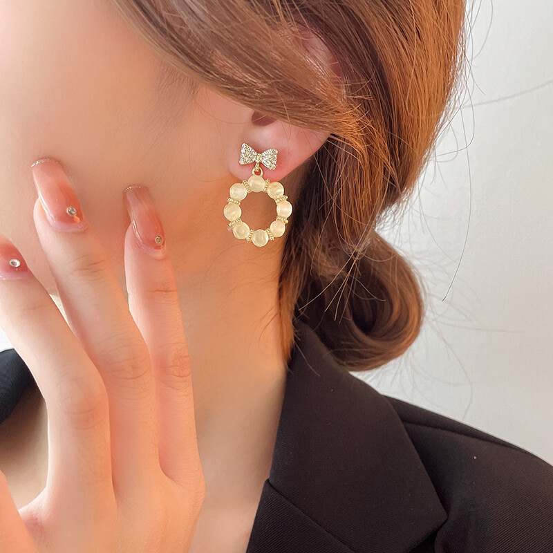 Korean Style Ins Trend High-end Stud Earrings