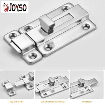 Joyso Stainless Steel Door Bolts Latch Sliding Door Lock Slide