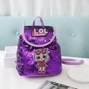 lol sequin bag