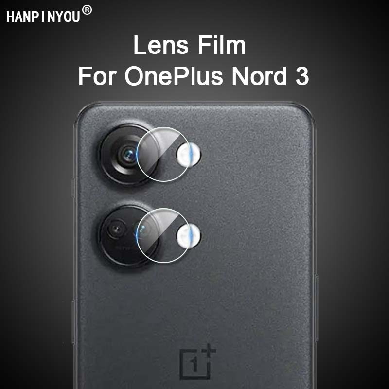 For OnePlus Nord 3 / Ace 2V Full Cover Clear Ultra Slim Back Camera Lens Protector Soft Tempered Glass Protection Film