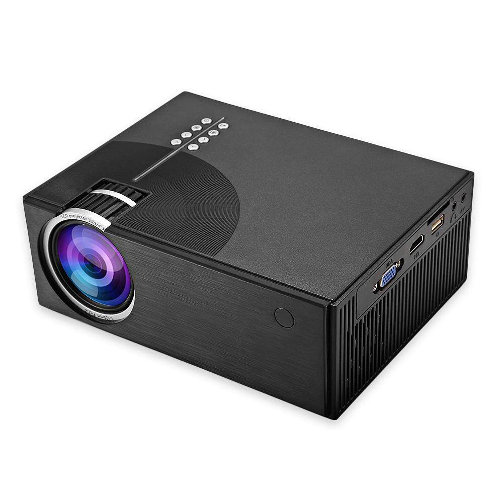 C7 LCD Portabel Proyektor Home Theater 2000 Lumens 800X480 P Dukungan 1080 P
