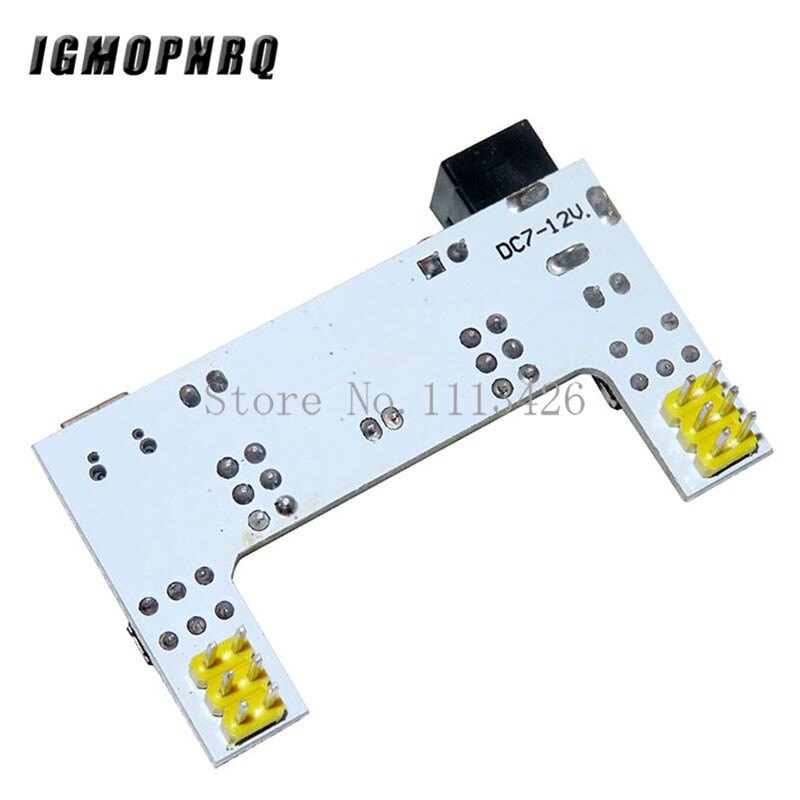 MB102 DC 7-12V Cổng giao tiếp USB cấp nguồn cho Breadboard mô-đun MB-102 mô-đun 2 kênh Board