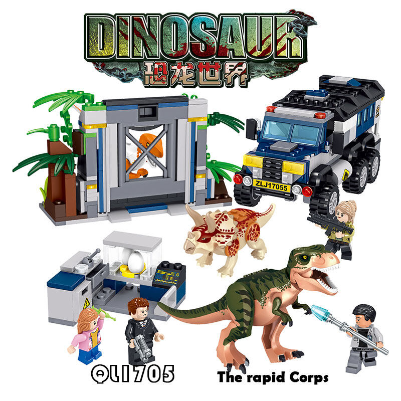 dinosaur building set