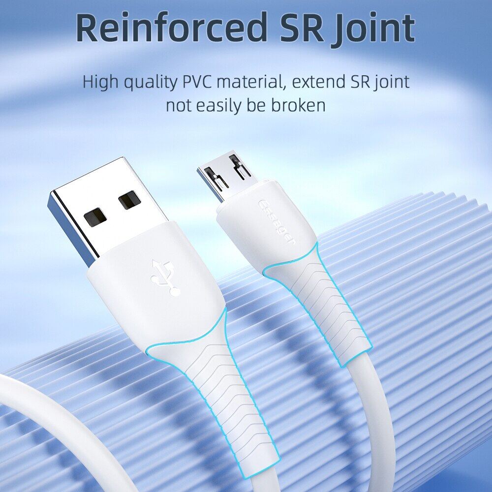 Essager 3A Micro Usb Cable Fast Charging Data Cable For Xiaomi Redmi Samsung S7 Android Mobile Phone Microusb Charger Wire Cord