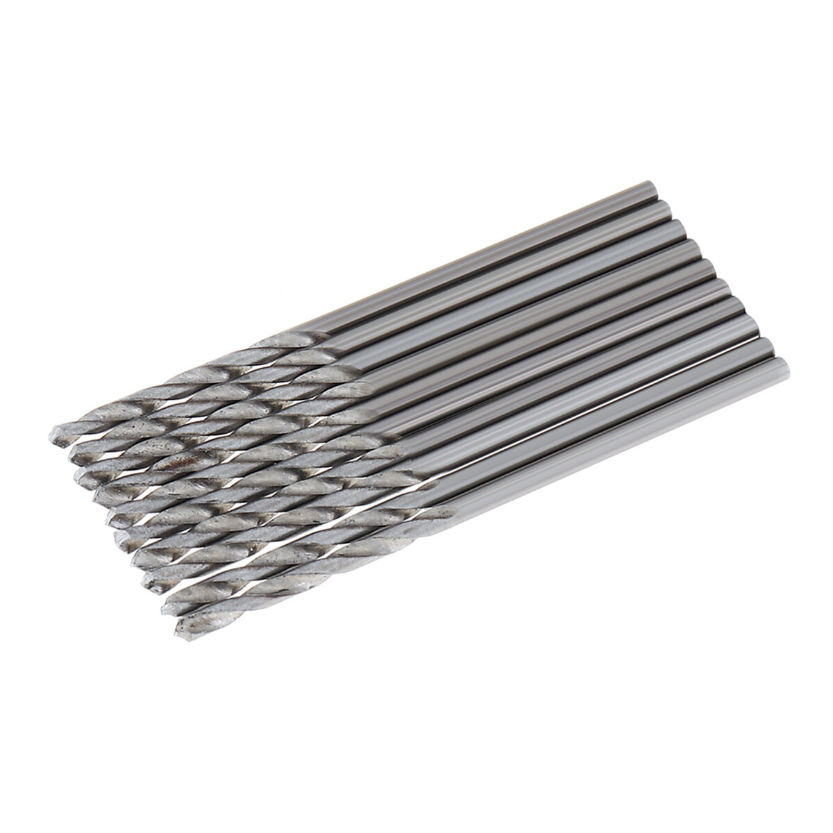 1.5mm 10pcs chuôi thẳng HSS tay mũi khoan xoắn nhỏ bé dụng cụ khoan Micro khoan gia công gỗ