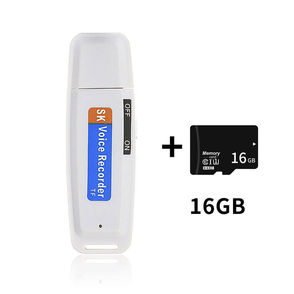 Mini voice recorder usb 2.0 digital dictaphone audio recorder for 1-32gb tf card
