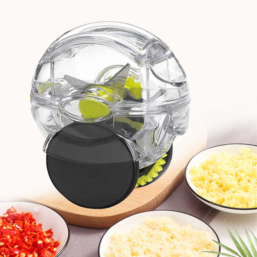 Garlic Mincer, Rolling Garlic Chopper, Garlic Roller, Garlic Peeler, Garlic Crusher, Chef Kitchen Tools, Easy to Clean,