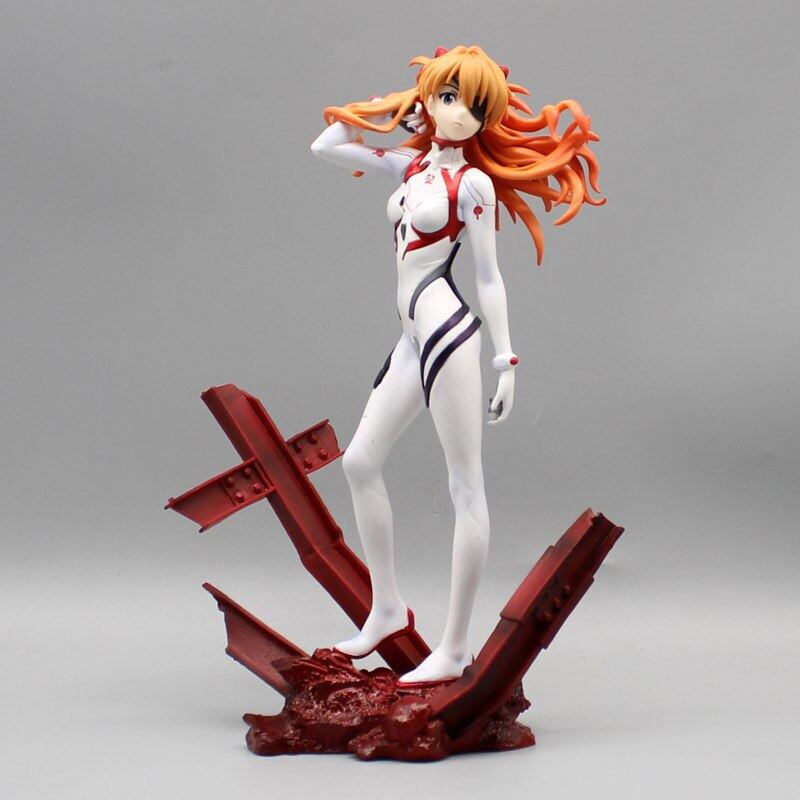 Toystoreshop 25cm EVA Asuka Shikinami Figure NEON GENESIS EVANGELION ...