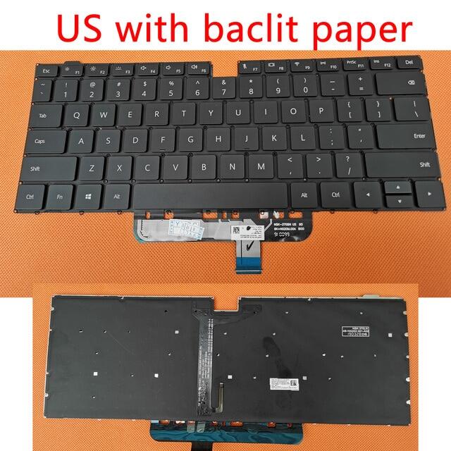 English N Keyboard For Matebook D14 D15 Boh-WAQ9R Boh-WAQ9L Bohl-WFP9 ...