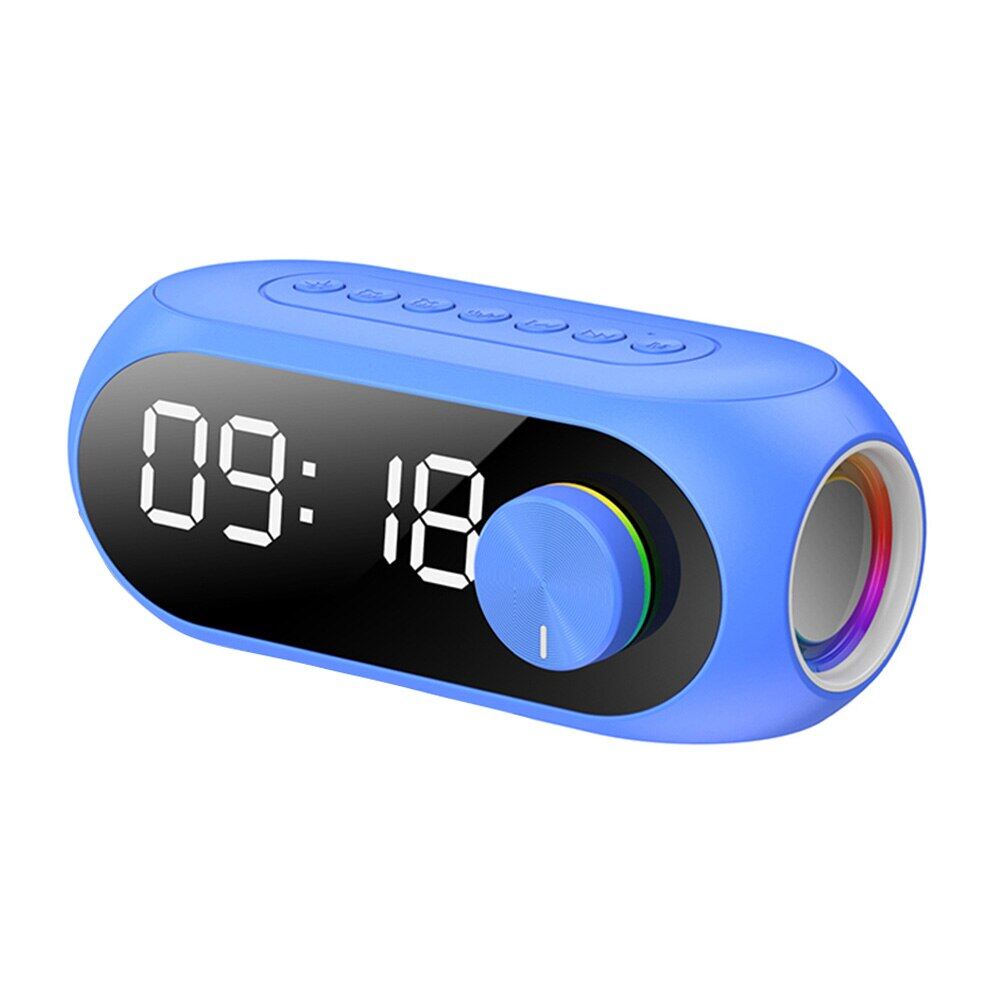 S8 Wireless Bluetooth Speaker HD Led Display Multiftion Stereo Bass Speakers Alarm Clock FM Radio TF Card Aux Music Playback.