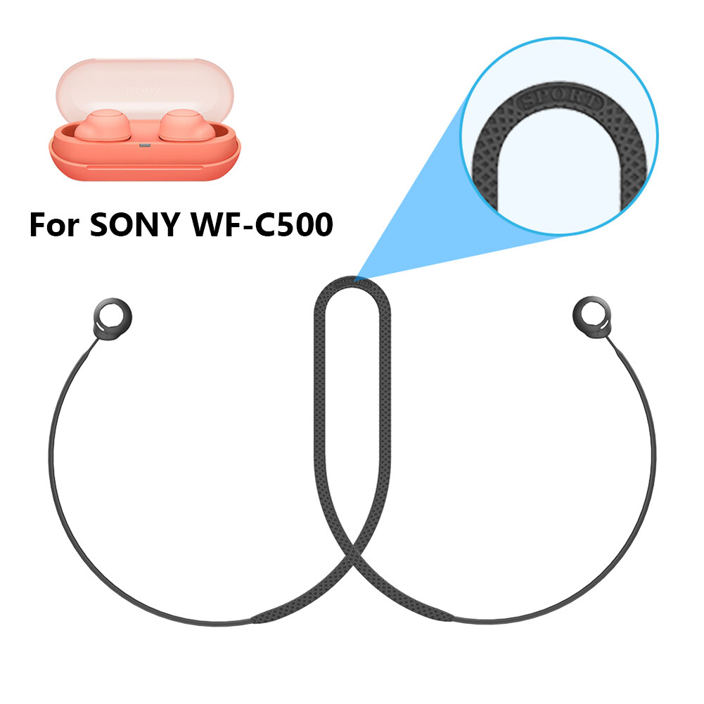 Dây Đeo Tai Nghe Silicon Chống Thất Lạc Cho SONY WF-C500 Cáp Đeo Cổ Tai Nghe