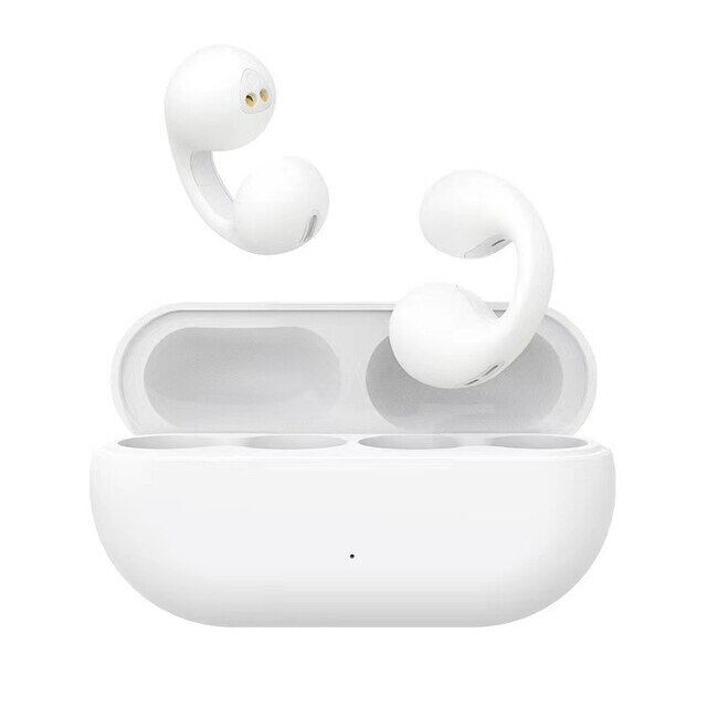 Dẫn truyền âm thanh qua xương Tai nghe bluetooth Bông tai tai không dây Clip Tai nghe âm thanh earcuffs tai nghe thể thao EarBuds móc đeo tai với Mic