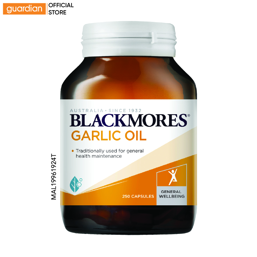 Blackmores Garlic Oil 250 Capsules Lazada
