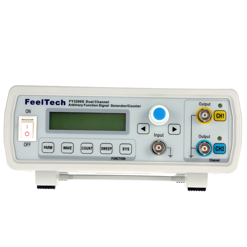 Smart Sensor High Precision Digital DDS Dual-channel Function Signal Source Generator Arbitrary Waveform/Pulse Frequency Meter 12Bits 250MSa/s Sine Wave 24MHz