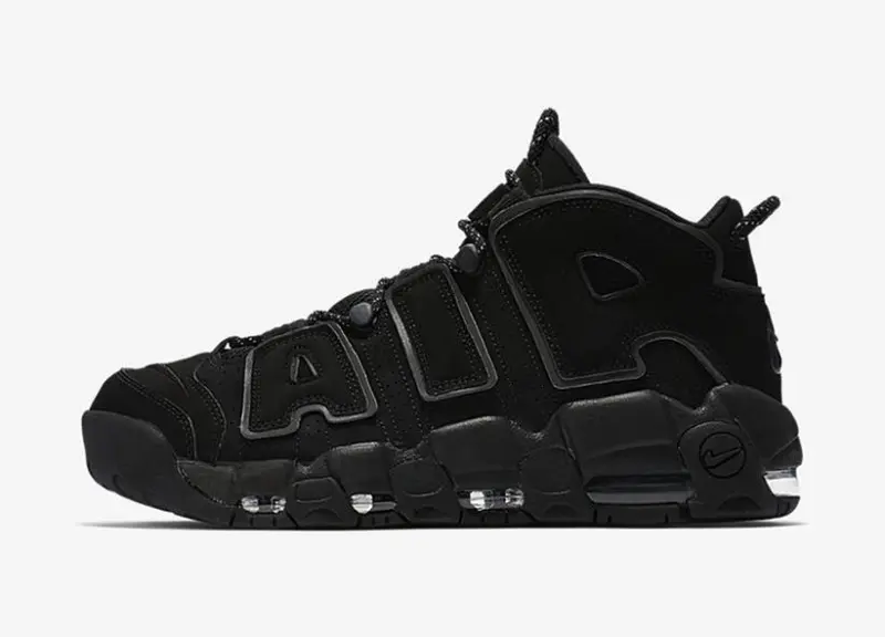 uptempo all black