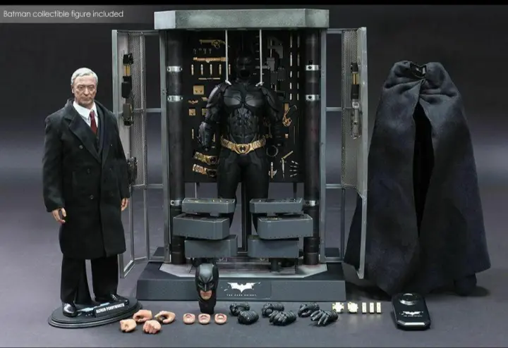 hot toys dark knight armory