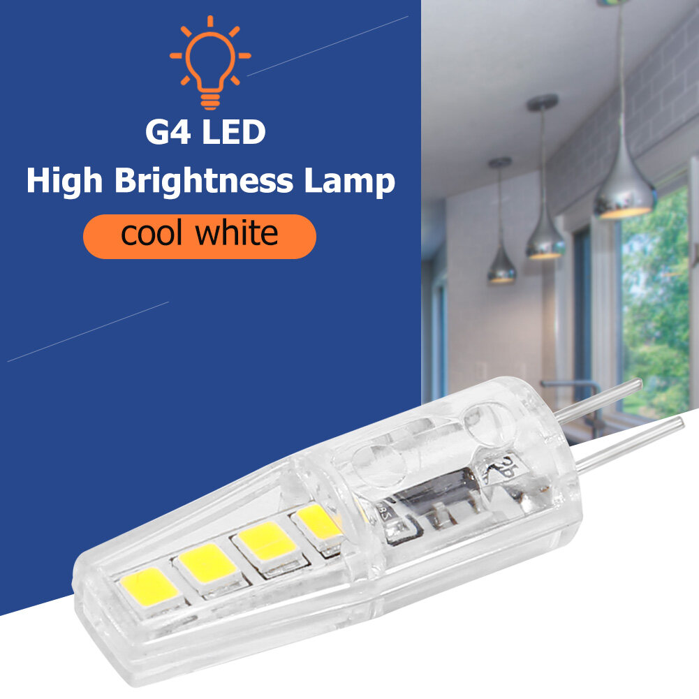 Đèn Ngô Thay Thế Bằng Silicon 220V 2W Bóng Đèn Chùm LED G4 SMD2835 8
