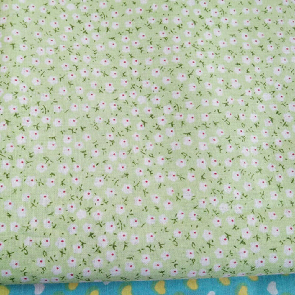 Bộ 4 miếng vải bằng cotton kích thước 50*50cm/25*25cm dùng làm khăn trải bàn trang trí làm rèm cửa - INTL