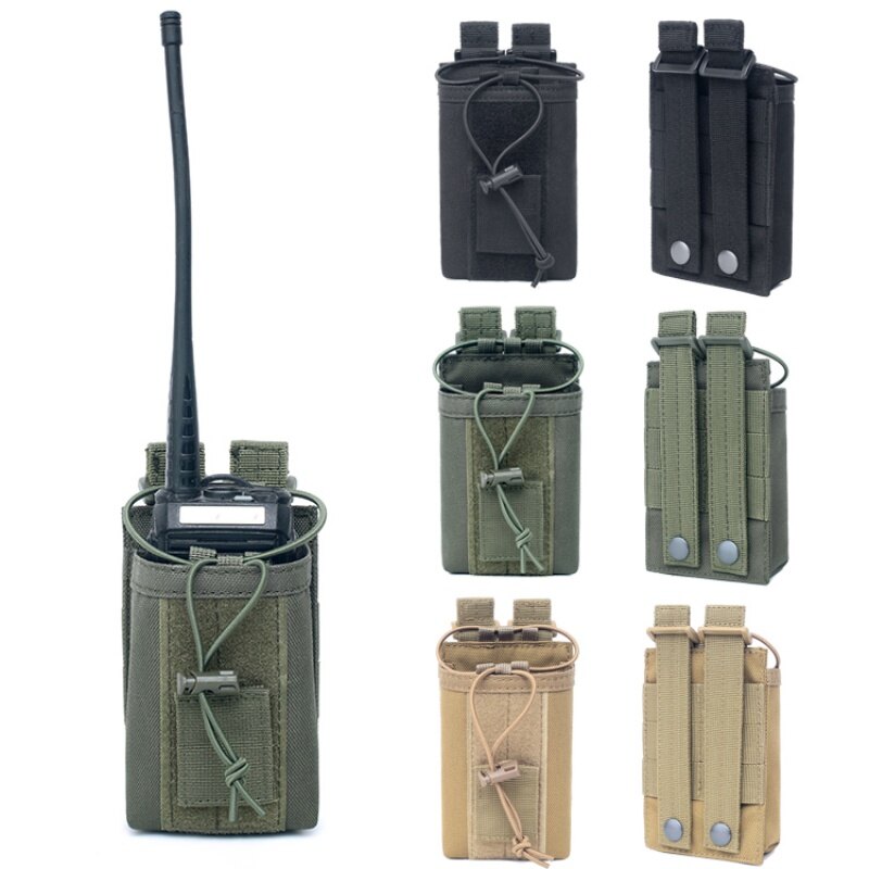 Outdoor Package Pouch Tactical Sports Molle Nylon Talkie Holder Bag Magazine Mag Pouch Pocket