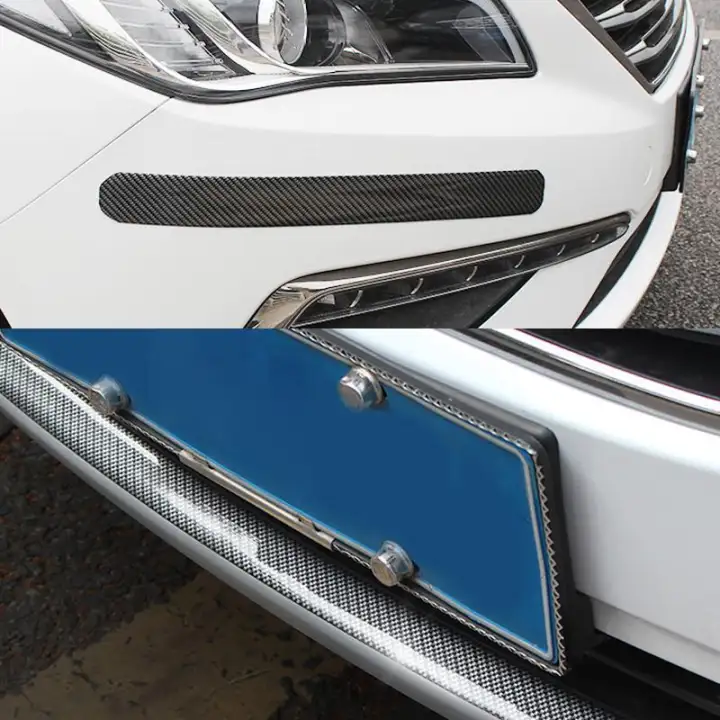 Bso Diy 5d 6d Carbon Fiber Car Sticker Scuff Plate Door Sill Cover