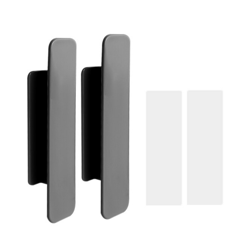 2pcs No Hole Window Cabinet Drawer Door Knob Self Adhesive Window Wardrobe Sliding Door Knob Auxiliary Device