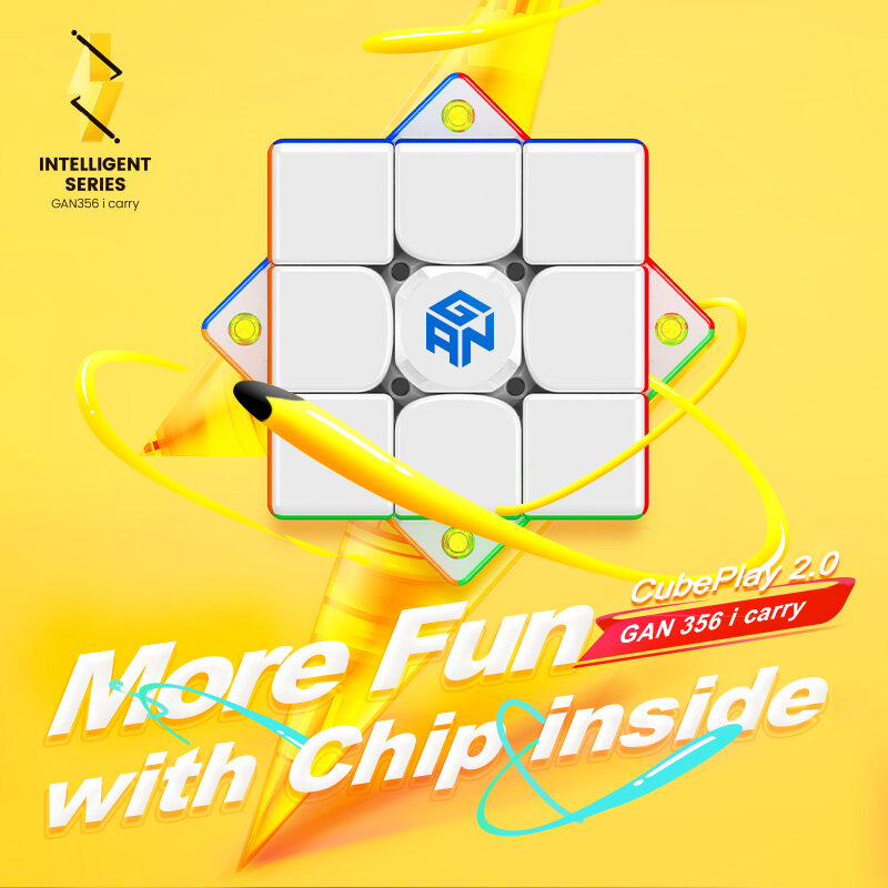 507[GAN Official Store] GAN 356 i Carry Khối tốc độ Khối Lập Phương Thông Minh 3X3 Tốc Độ Theo Dõi T