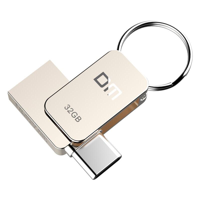1dm pd059 usb flash drive 32gb otg metal usb 3.0 pen drive key 64gb type c high speed pendrive mini flash drive memory stick