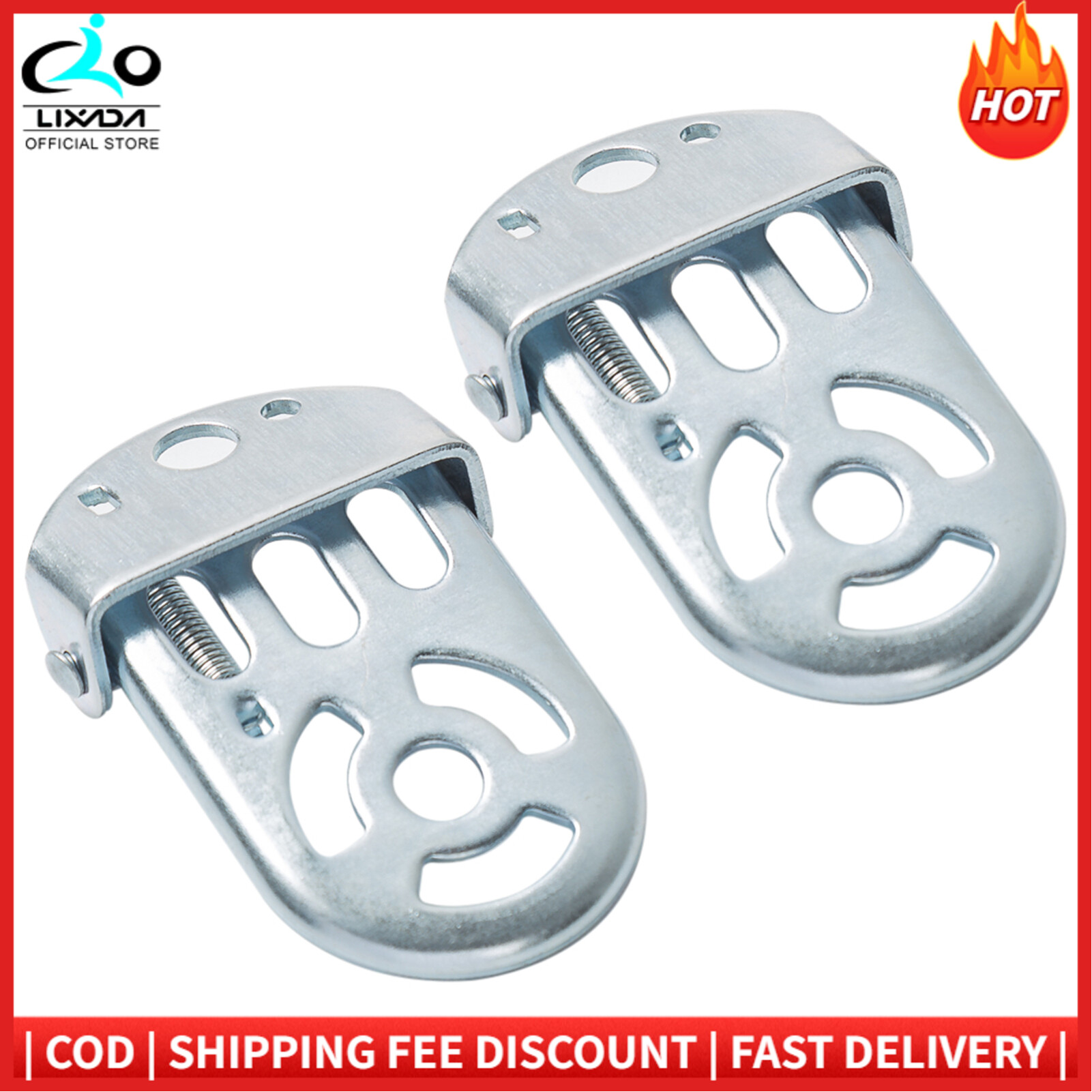 1 Pair Bicycle Folding Foot Rest for Kids Bike Rear Seat Safety Footrest Foot Plates Pedals