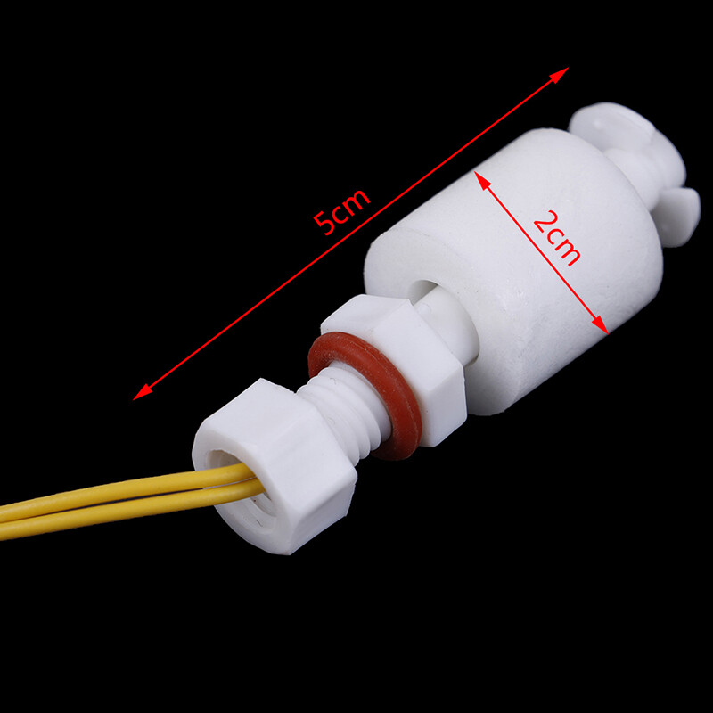 Gaib PP floating ball switch liquid water level sensor horizontal float switch down