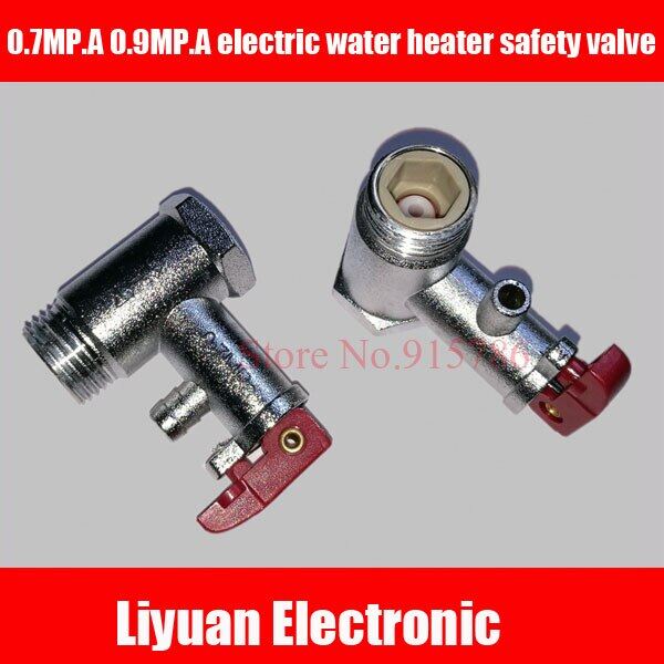 3pcs 0.7MP.A electric water heater safety valve sensor / 0.9MP.A check