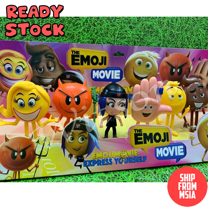 Emoji Movie Figurine Set ubicaciondepersonas.cdmx.gob.mx