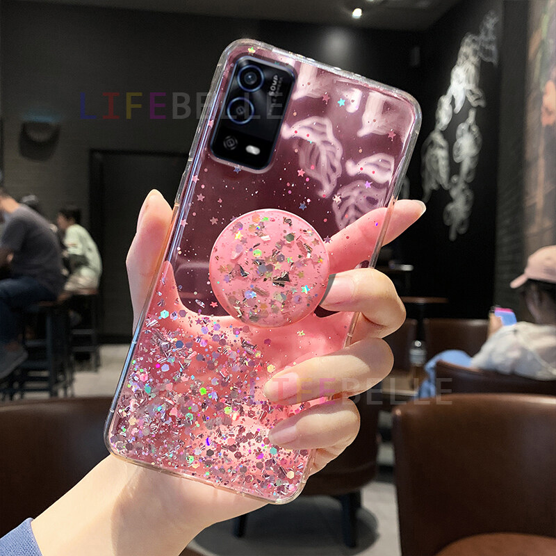 oppo a54 cover glitter