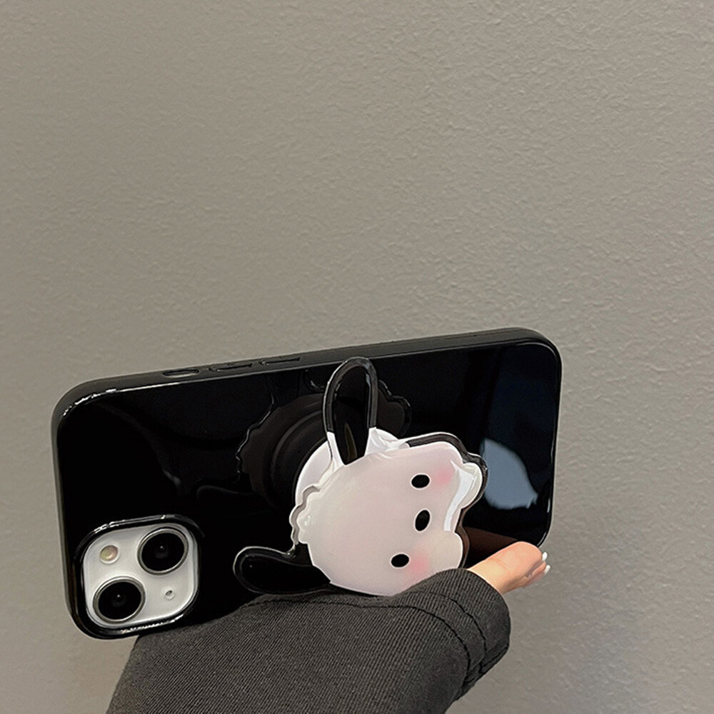 Sanhe Giá Đỡ Điện Thoại Có Thể Mở Rộng Hoạt Hình INS Sanrio Giá Đỡ Túi Khí Có Thể Gập Lại Đàn Hồi Phụ Kiện Giá Đỡ Dạng Nhẫn Đeo Ngón Tay