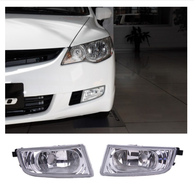 xingfan 1*PAIR For HONDA CIVIC fd Fog Lamp Front Driving Light Fog Light For HONDA CIVIC SNA FD