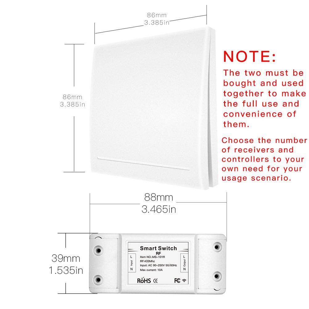Công tắc điện kết nối không dây thông minh qua wifi tiện dụng cho gia đình - INTL