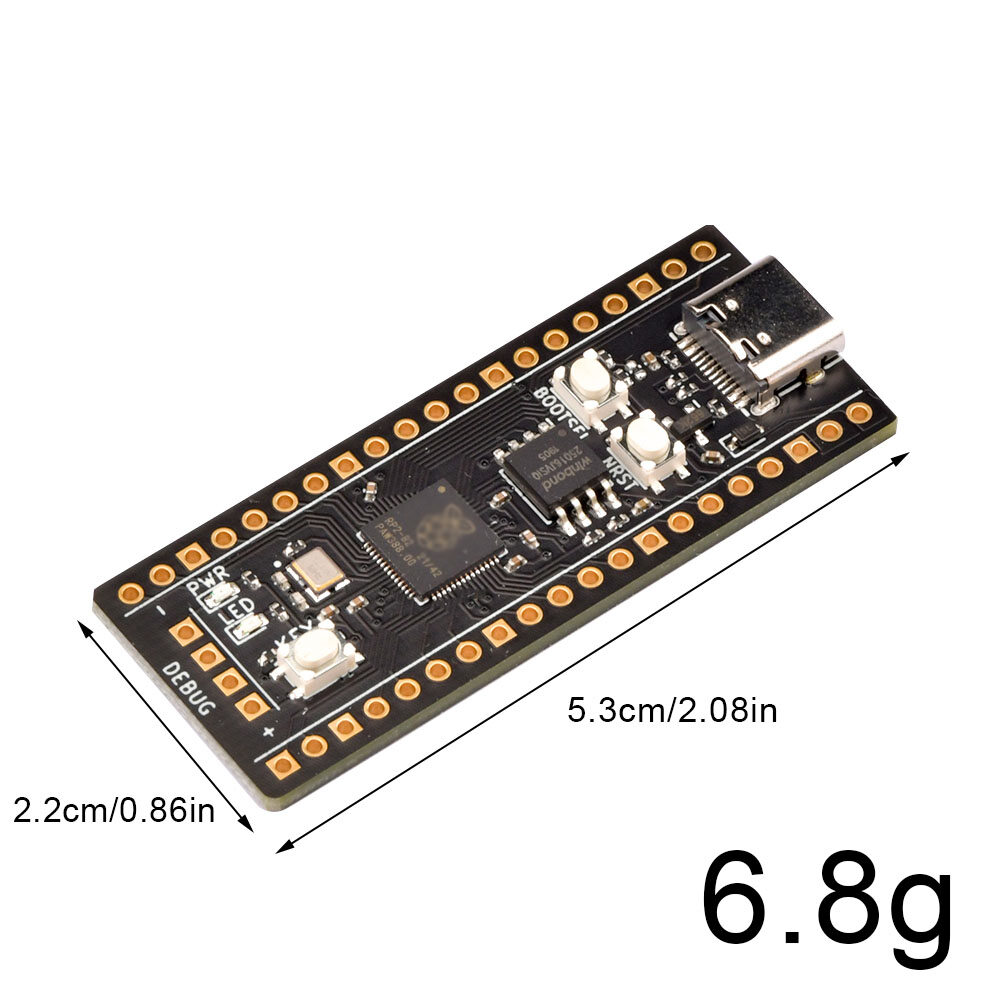 [Chính Hãng 100%] Aideepen RP2040 PICO 2MB/4MB/8MB/16MB Hỗ Trợ Micorpython C/C + +