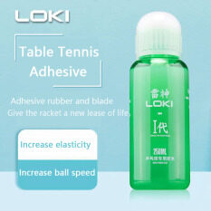 Loki 250ml bóng bàn chuyên nghiệp nước keo với bàn chải hữu cơ bóng bàn cao su dính tăng cường