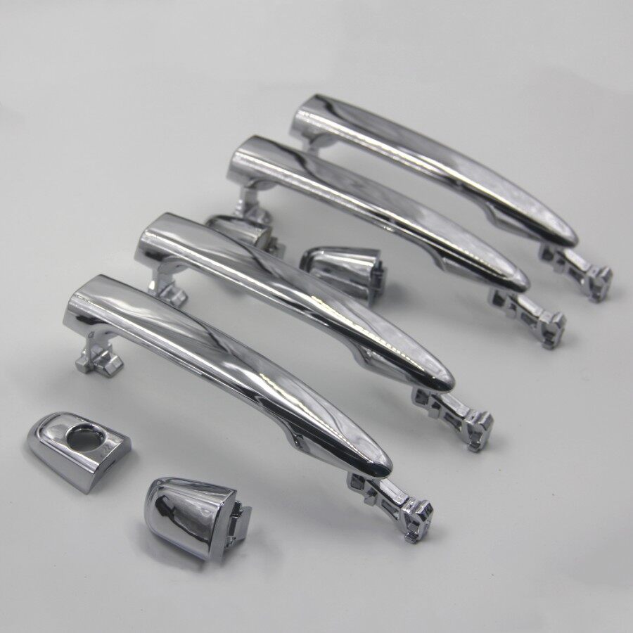 Zerui exteror door handle front rear left right chrome for toyota camry 2007-2011