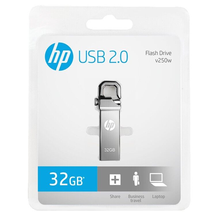♥Thanh Toán Khi Nhận Hàng + Ổ USB Flash HP V250W 16GB 32GB Kim Loại Chống Nước Chính Hãng 100%