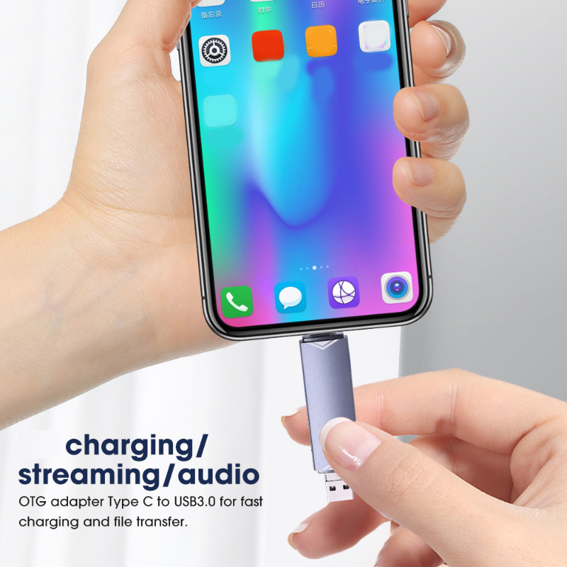 6 Trong 1 đầu đọc thẻ OTG USB3.0 Để Micro USB Type C Adapter ổ đĩa flash Thông Minh đầu đọc thẻ nhớ TF mini máy ảnh SD Cardreader