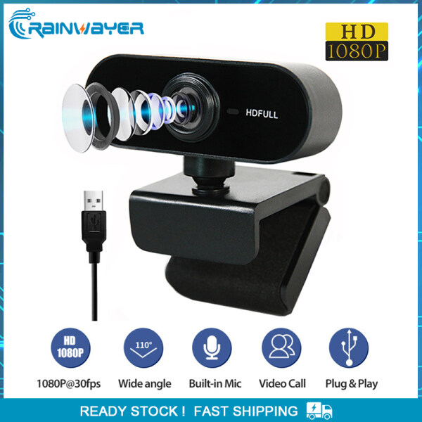 Webcam Camera Web Full HD 1080P Có Micrô Camera Mini Cắm USB Camera Máy Tính HD Xoay 360 ° Cho Máy Vi Tính PC Phát Sóng Trực Tiếp Video Gọi Hội Nghị Làm Việc