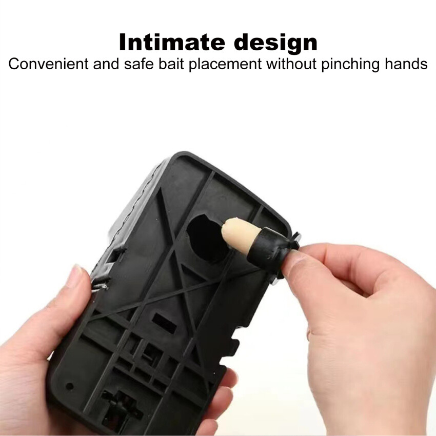 2 PCS Mechanical Mousetrap Mice Clip Automatic Mini Household Mechanical Mouse Trap Rat Killer for Garden Home Warehouse Restaurant