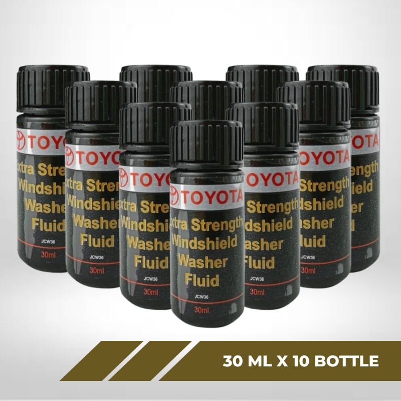10 Bottle 30 ML TOYOTA Windshield Washer Fluid Part Number 08808003L