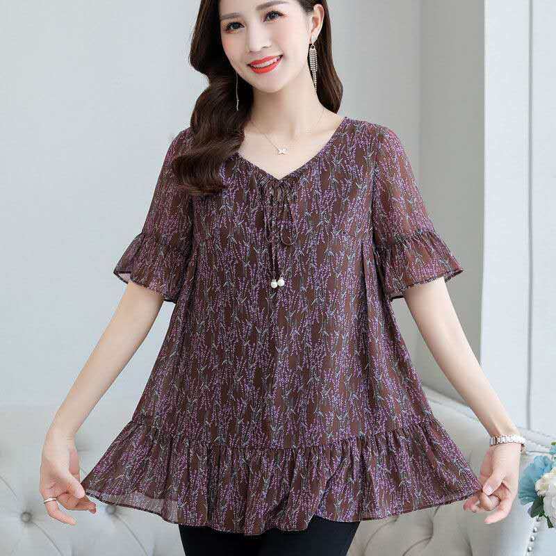 Blouse Women's Chiffon Tee