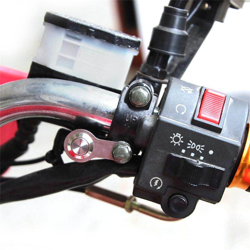 Ministar 12V Universal Motorcycle Handlebar Reset Switch Button Engine ON-OFF Waterproof