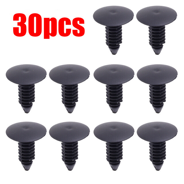 50pcs Car Interior Roof Fixing Buckles Barbed Wire Clip Fasteners Cloth Fabric Rivets Retainer Buckle Liner Roof Fixing Clips