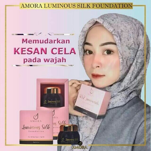 amora luminous silk foundation review