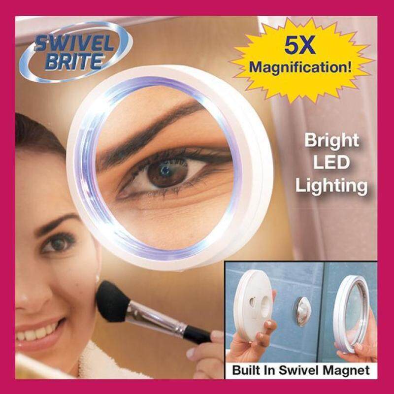 Buy Dream Best ~Swivel Brite 360 Degree LED Makeup Mirror Singapore