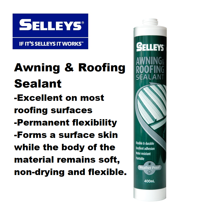 Selleys Awning & Roofing Sealant 400ml Lazada
